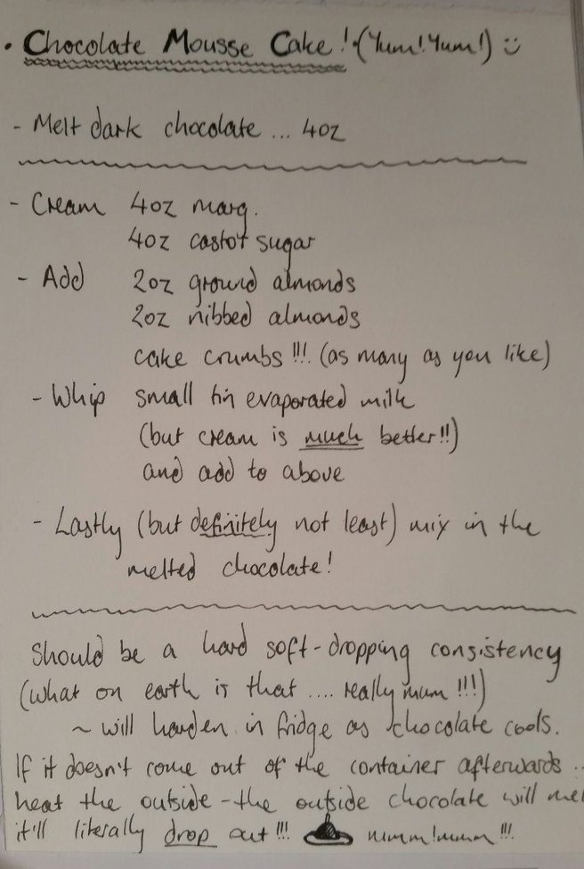 chocolate fridge cake