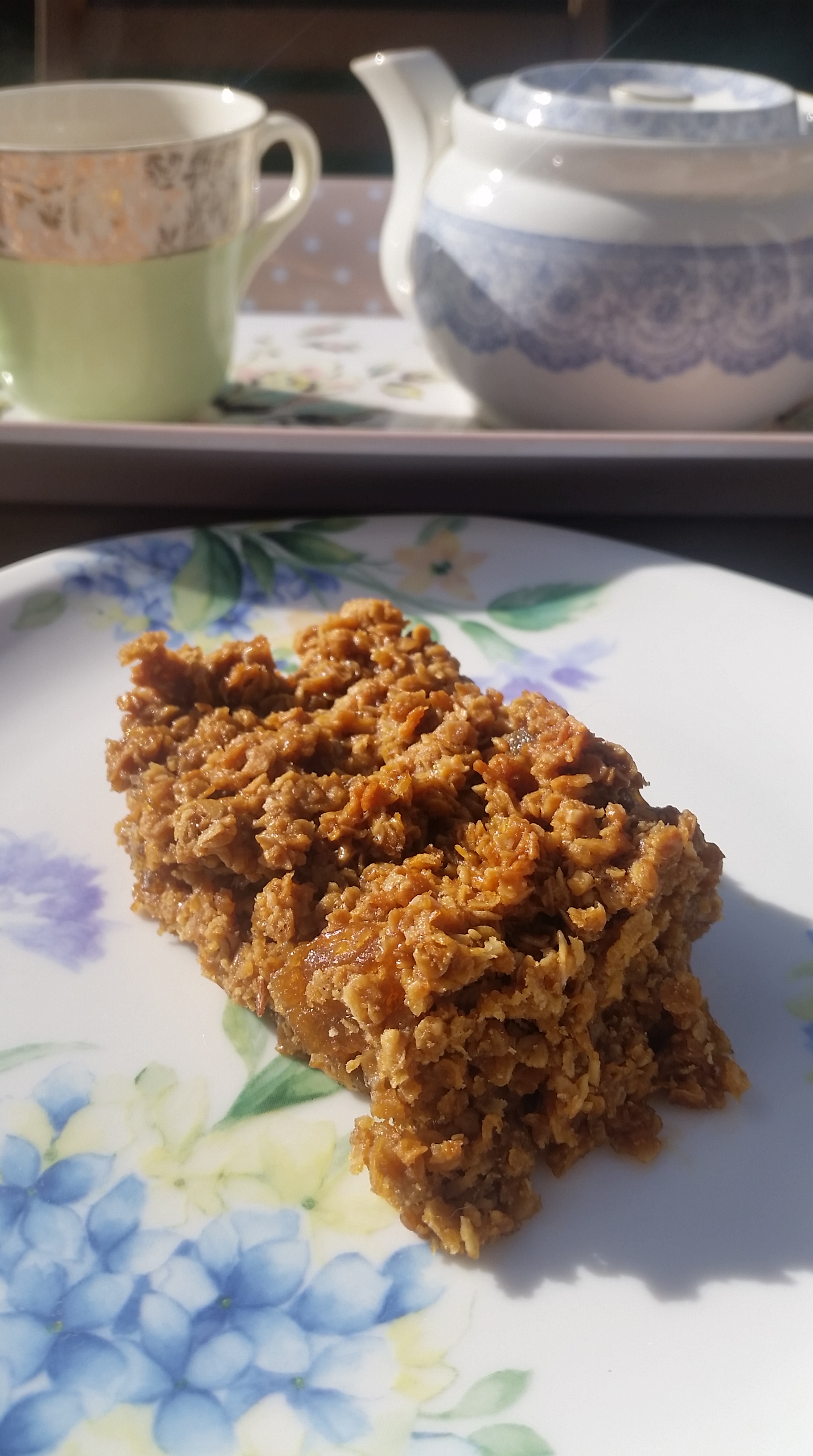 Ginger and Coconut Flapjack