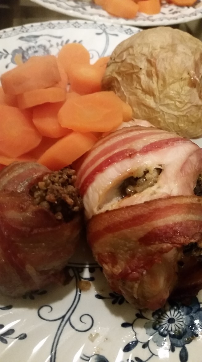 chicken bacon and haggis