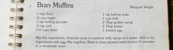 Bran muffins