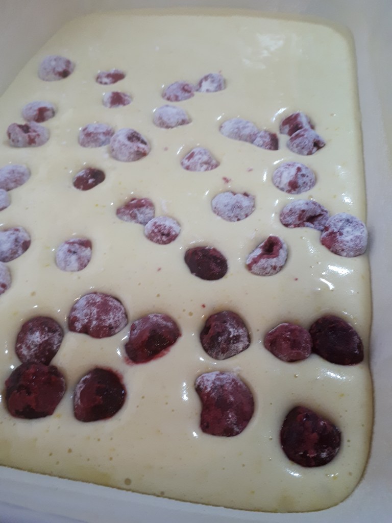 czech cherry cake