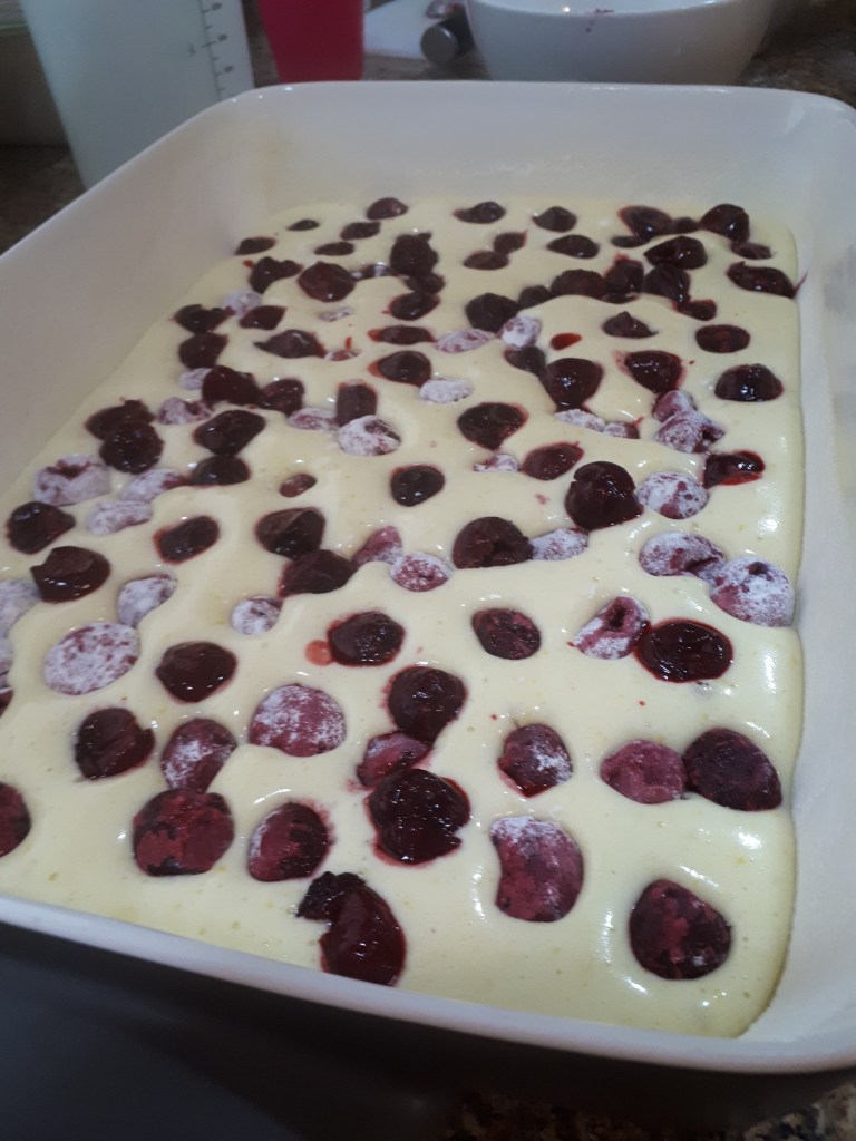 czech cherry cake