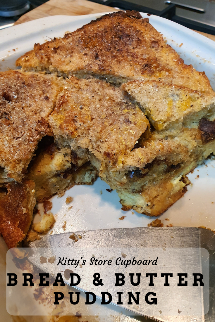 Date Bread and Butter Pudding